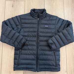 Patagonia Black Puffer Jacket Size 14/XL